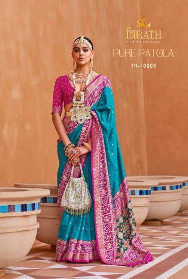 TRIRATH PURE PATOLA WHOLESALE PATOLA FANCY SAREES