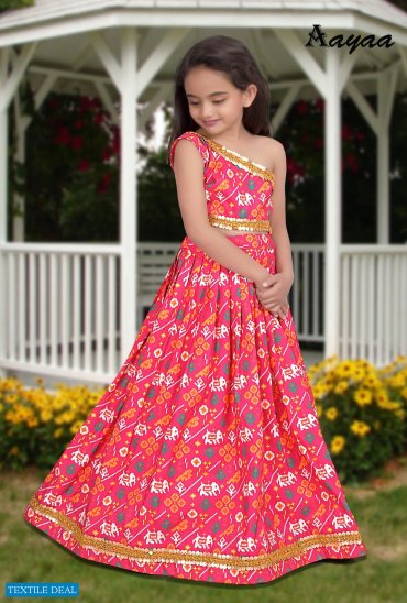 Aayaa Yaana Vol-1 Wholesale Full Inner With Canvas And Cancan Kids Lehengas Aayaa Yaana Vol-1 Wholesale Full Inner With Canvas And Cancan Kids Lehengas