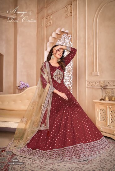 Twisha By Dani Creations Aanaya Vol-166 Wholesale Tapetta Butti Suits