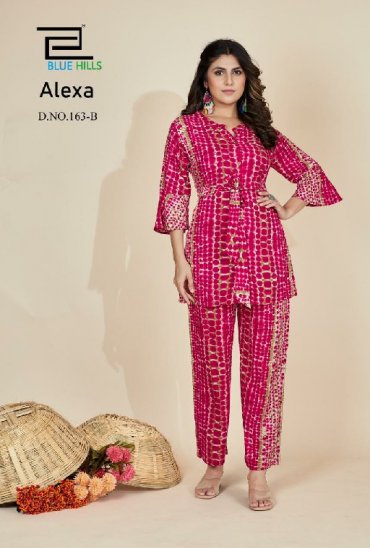 Blue Hills Alexa Wholesale 14 Kg Reyon Co-Ord Sets Blue Hills Alexa Wholesale 14 Kg Reyon Co-Ord Sets