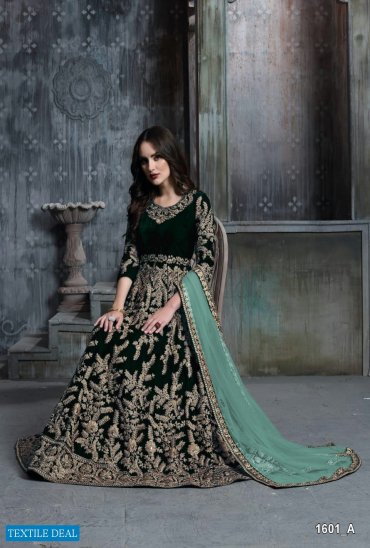 Twisha 1601 Colour Wholesale Anarkali Salwar Suits