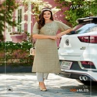 100 MILES LAUNCH AVENUE COTTON CHARMING LOOK KURTI AT BEST RATE