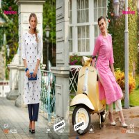 100 Miles Berries Wholesale Long Full Stitch Tops With Pants