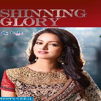 Ambica shininig Glory 4200 series Export Special Georgette saree collection