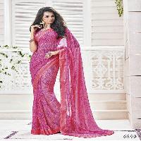 vishal vintage back yard Wholesale Georgette Saree collection