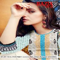 Razia-3 Pakistani Dress material on Sale