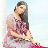 Karma 504 to 513 Series Wholesale Cotton Satin print Suits Catalog