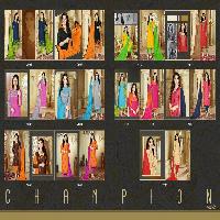 champion vol-2 by shagun Wholesale jacquard Embroidered Dress material