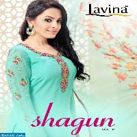 lavina shagun-2 Export French Embroidery salwar kameez