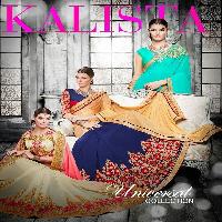 kalista universal Export Designer party wear Saree