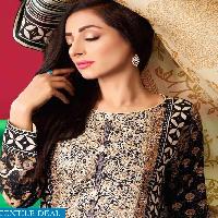Amna Sohali color Blocking Wholesale lawn pakistani Suits