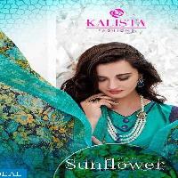 kalista Sun flower Wholesale Saree market