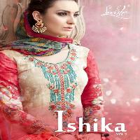 Levisha ishika vol-2 Wholesale Satin cotton Dress material