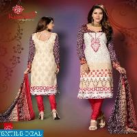 Kundan Rehd Wholesale printed Dress material