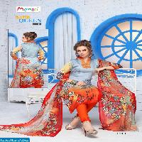 mehta Satin Queen vol-12 Wholesale printed Dress material