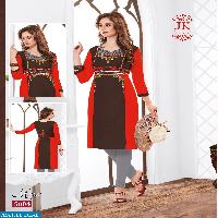 jk maya vol-5 kurti material Wholesaler Fabrics