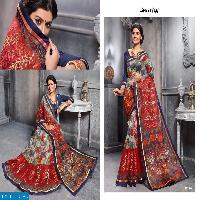 life style katha cotton vol-10 Wholesale Ethnic printed and work Saree