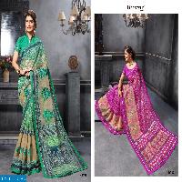 life style katha cotton vol-10 Wholesale Ethnic printed and work Saree