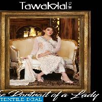 Tawakkal the portrait of a lady Wholesale Fancy Semi stitch Embroidered Salwar Suits