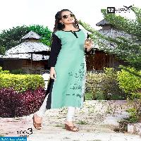 12 angel iconic Wholesale ready made long kurtis