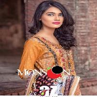 Al zohaib monsoon printed lawn With lawn dupatta vol-1 Wholesale pakistani Dress material