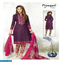 meenaxi priyanjali vol-3 Wholesale Dress material market