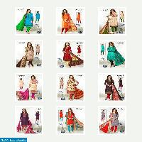 meenaxi priyanjali vol-3 Wholesale Dress material market