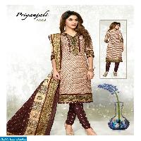 meenaxi priyanjali vol-3 Wholesale Dress material market