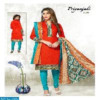 meenaxi priyanjali vol-3 Wholesale Dress material market