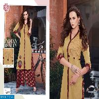 Summer Shorty Wholesale with plazzo Set kurtis