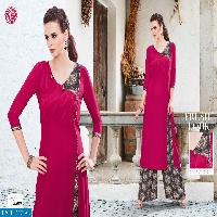 Summer Shorty Wholesale with plazzo Set kurtis