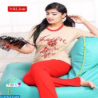 Varun Inkline Rhyme Wholesale Night Wear For Ladies