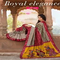mintorsi Royal Elegance Wholesale Tusser silk Ethnic Saree