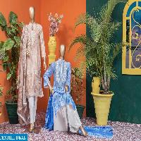 Hz Textile Premium Festive Embroidered Collection 2018