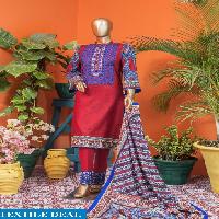 Hz Textile Premium Festive Embroidered Collection 2018