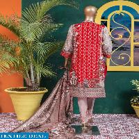 Hz Textile Premium Festive Embroidered Collection 2018
