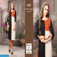 Stylic Silver line vol-4 Wholesale ready made long kurtis