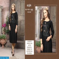 Stylic Silver line vol-4 Wholesale ready made long kurtis