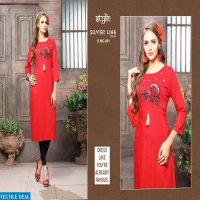 Stylic Silver line vol-4 Wholesale ready made long kurtis