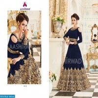 aashirwad Veeda Gold Wholesale Designer anarkali Salwar suits
