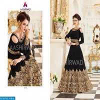 aashirwad Veeda Gold Wholesale Designer anarkali Salwar suits