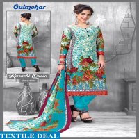 Gulmohar karachi Queen Wholesale Printed Dress material