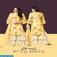 your choice Ding dong Wholesale Fancy Bottom Salwar Suits