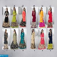 baanvi Tanuja Wholesale Designer 2 pc kurti and Gharara