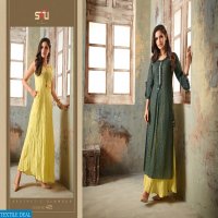 S4U blush vol-4 Wholesale Ready made Western heavy Gowns