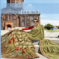 Triveni Hirni Wholesale Ethnic printed Sarees