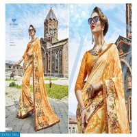 Triveni Hirni Wholesale Ethnic printed Sarees