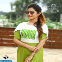 aaradhna crystal crush Wholesale ready made long kurtis