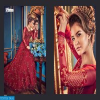 Violet Snow white 5801 Series Wholesale heavy Designer Dresses