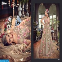 Violet Snow white 5801 Series Wholesale heavy Designer Dresses